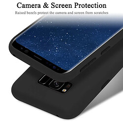 Cadorabo Coque Samsung Galaxy S8 Etui en Noir pas cher