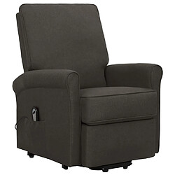 vidaXL Fauteuil Taupe Tissu