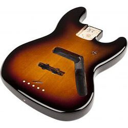 Corps Jazz Bass Mexique 3 Tons Sunburst Fender