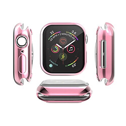 Acheter Wewoo Couverture totale en TPU pour Apple Watch série 4 44 mm (rose)