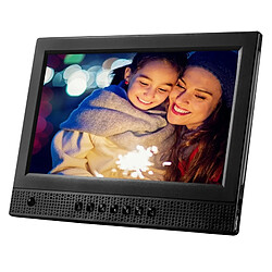 Wewoo Cadre photo numérique Lecteur de musique et films multimédia à écran LED 10,1 pouces avec télécommande, programme Allwinner E200s, support pour disque USB / carte SD, haut-parleur stéréo intégré (noir)