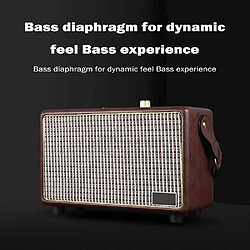 Acheter Yonis Enceinte Bluetooth Vintage Bass Puissant Portable