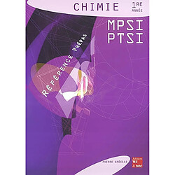 Chimie 1re année MPSI, PTSI