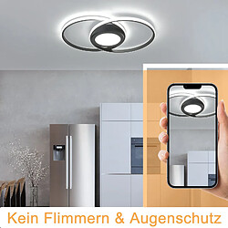 Acheter ZMH LED Ceiling Light Dimmable Modern 48W With Remote Control Hallway