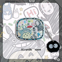 GUPBOO Airpods Coque Housse Étui Protecteur Compatible pour AirPods1/2-Dessin animé Chihiro Totoro