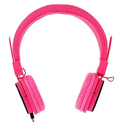 Acheter Avizar Casque audio son stéréo EXTRA-Bass - fonction. micro + télécommande - Rose