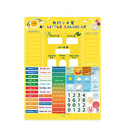 Calendrier Météo Tableau Magnétique Enfants Jouet Créatif