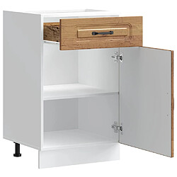 Acheter vidaXL Armoire de cuisine Kalmar vieux bois bois d'ingénierie