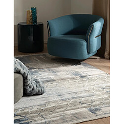 Hadorn Tapis 185x125 Bleu Davos Mesh