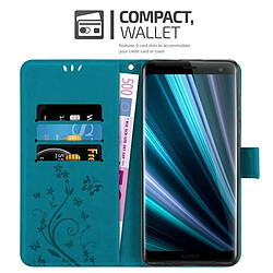 Cadorabo Coque Sony Xperia XZ3 Etui en Bleu