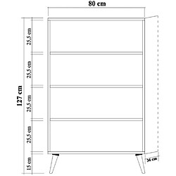 Avis Hanah Home Buffet en aggloméré Multibox.