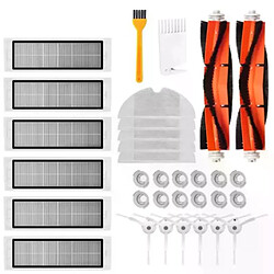 Kit de filtre HEPA, pièces d'aspirateur, brosse latérale de balayage, accessoires de Robot de nettoyage pour Xiaomi 1S Robot S50 S51