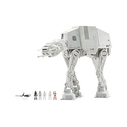 Jazwares Star Wars Micro Galaxy Squadron feature - Véhicule avec figurines Assault Class AT-AT 24 cm