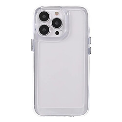 Coque en TPU + acrylique anti-rayures, transparent pour votre Apple iPhone 13 Pro 6.1 pouces