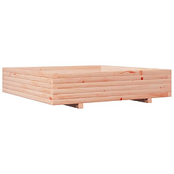 vidaXL Jardinière 110x110x26,5 cm bois massif de douglas