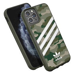 Adidas Coque pour iPhone 11 Pro Découpes Précises 3 Stripes Camo Camouflage