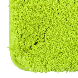 MSV Tapis de bain Microfibre 50x70cm Vert Anis