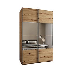 Abiks Meble Armoire à portes battantes Lux 4 245,5/150/64 2 portes