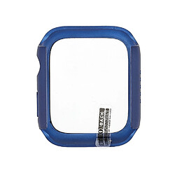 Coque en TPU caoutchouté, bleu marine pour votre Apple Watch Series 7 41mm