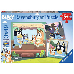 Ravensburger Puzzle Les aventures de Bluey - 3x49 pcs