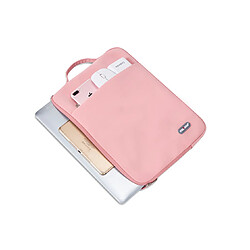 Avis Sac d'ordinateur portable étanche de 13 pouces résistant à l'usure Portable portable portable portable à emporter-3 # -pink