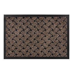 RUGSX Paillasson antidérapant VECTRA 7764 extérieur, intérieur marron 40x60 cm