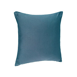 Atmosphera, Createur D'Interieur Coussin déhoussable 38x38 cm - Bleu canard - Atmosphera