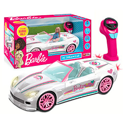 Ensemble Barbie cabriolet blanc avec télécommande