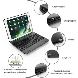 Avis Universal Clavier intelligent pour Apple iPad mini clavier de conception portable (or)