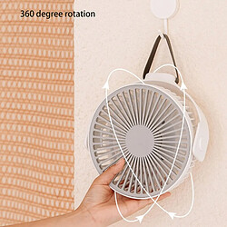 Acheter Universal Ventilateur de plafond USB rechargeable 4000mAh 4 chambres de combustion Lustre pour tente de camping Home | Gadget USB (blanc)