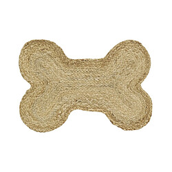 Aubry Gaspard Tapis Os en jute.