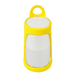 Wewoo Housse de protection portable haut-parleur Bluetooth avec gel de silice pour BOSE Soundlink Revolve + Jaune