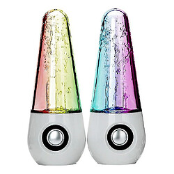 Universal Haut-parleurs sans fil Bluetooth Danseur Danse Water avec lumière LED multicolore pas cher