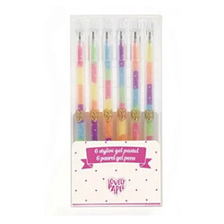 Djeco STYLOS 6 Stylos gel pastel