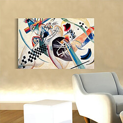 Avis EPIKASA Impression sur Toile Kandinsky Composition 3, Multicouleur, Polyester, 90x3x60 cm