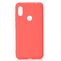 Wewoo Coque Souple Pour Xiaomi Redmi Note 6 en TPU Couleur Candy Rouge