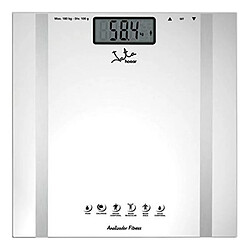 Balance Numérique de Salle de Bain JATA 532 Fitness 180 Kg Blanc