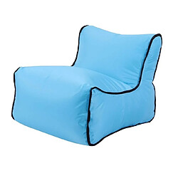 Wewoo Mini sièges gonflables imperméables pour bébé Coussin de siège de sac de haricots de SofaChair Furniture bleu ciel