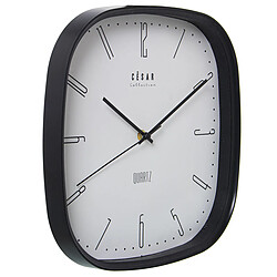 Horloge Murale Alexandra House Living Blanc Noir Acrylique Plastique 30 x 30 x 4 cm