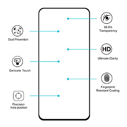 Acheter Wewoo Film de verre trempé Full Glue 0.26mm 9H 2.5D de pour Galaxy A80