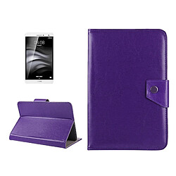 Wewoo Housse Étui Violet pour Samsung Galaxy Tab A 7.0 2016 / T280 et onglet 4 7.0 / T230 Q T2558, Colorfly G708, Asus ZenPad 7.0 Z370CG, Huawei MediaPad T1 7.0 / T1- 701u 7 pouces comprimés en cuir Crazy Horse Texture de protection Shell avec support