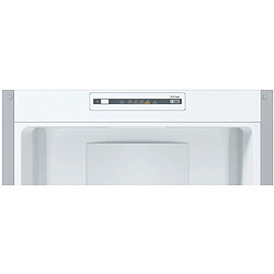 Réfrigérateur combiné 60cm 302l nofrost inox - kgn36nlea - BOSCH pas cher