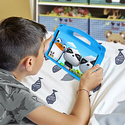 Avizar Coque Galaxy Tab A 10.1 2019 Enfant Panda Mousse EVA Antichoc Support Vidéo Bleu pas cher