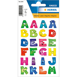 HERMA stickers alphabétique A-Z, en papier, visages amusants ()