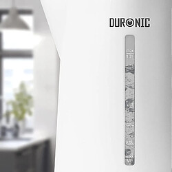 Avis Duronic EK17 WE Bouilloire électrique de 2200W - Blanc - Base à 360° - Couvercle rabattable - Arrêt automatique