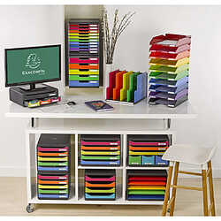 Exacompta Set de tiroirs de bureau Big-Box Harlequin avec 4 tiroirs