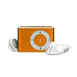 Universal Mini-clip USB lecteur MP3 de musique 1 à 8 Go, SD, TF (jaune)