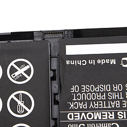 vhbw Batterie compatible avec Dell Inspiron 13 7306 2-in-1, 14 5401, 15 5501, 15 5502 ordinateur portable Notebook (3450mAh, 15V, Li-polymère)