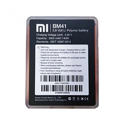 BATTERIE ORIGINALE BM41 -- OFFICIEL XIAOMI REDMI 1S