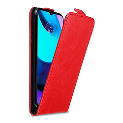 Cadorabo Coque Motorola MOTO E20 / E30 / E40 Etui en Rouge